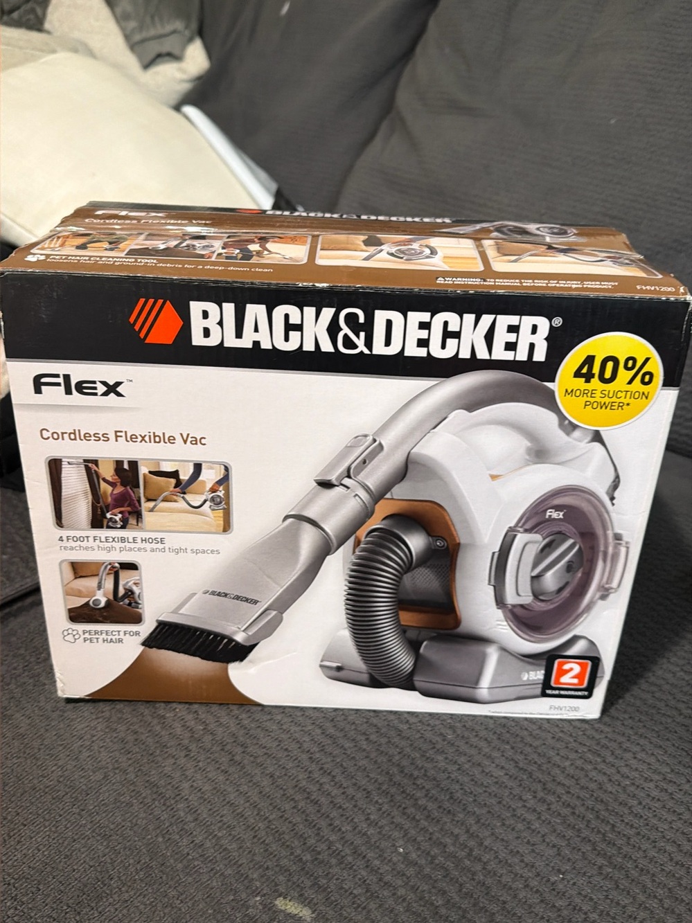 Black & Decker Cordless Flex Vacuum New in box